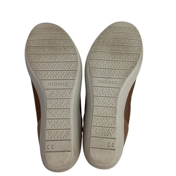 Vionic Jacey Ellery Womens 8 Leather Slip-On Wedge Shoes - Picture 11 of 15